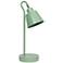 Simple Designs 16" Metal Looped Desk Task Lamp, Adj Shade, Sage Green