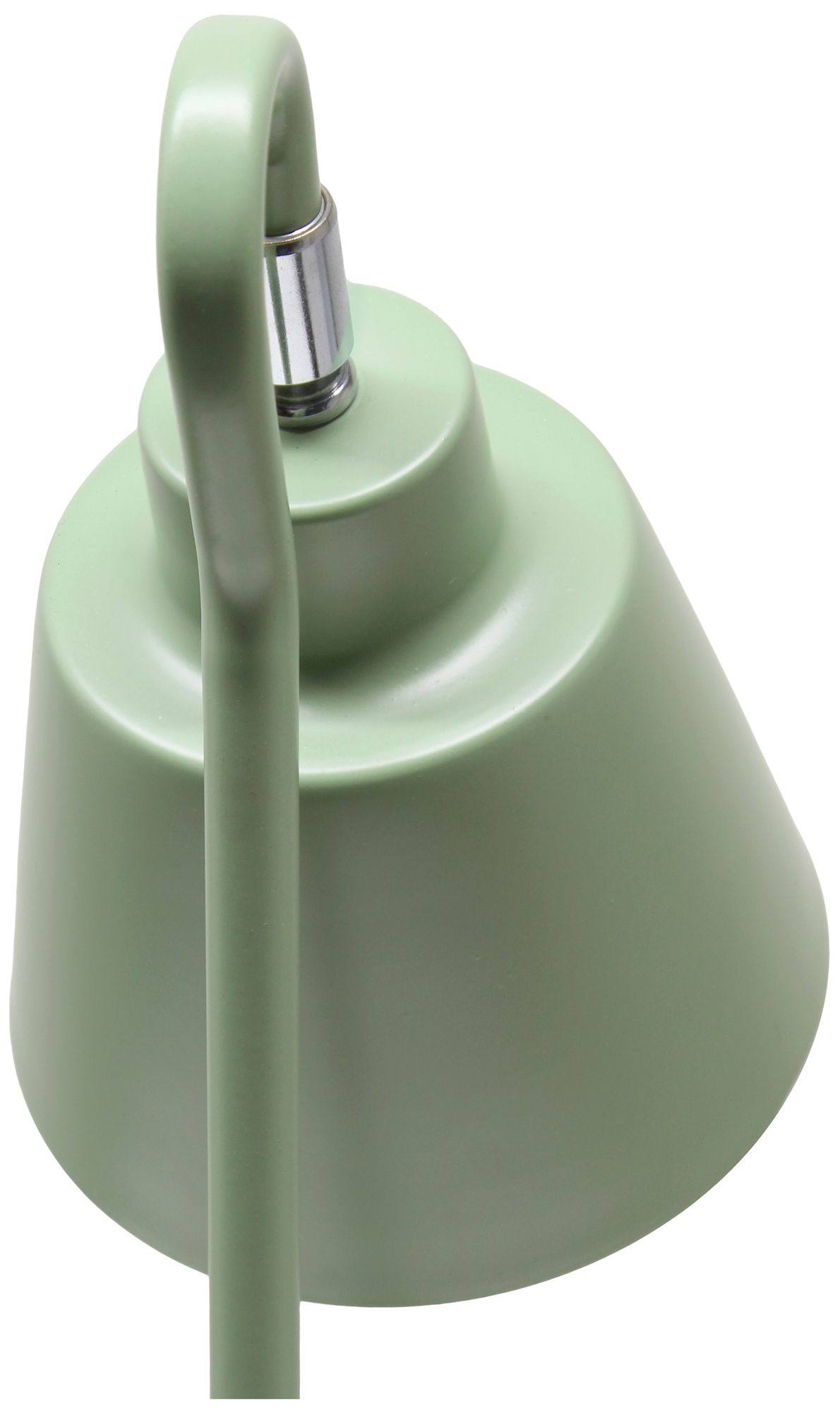 Simple Designs 16" Metal Looped Desk Task Lamp, Adj Shade, Sage Green