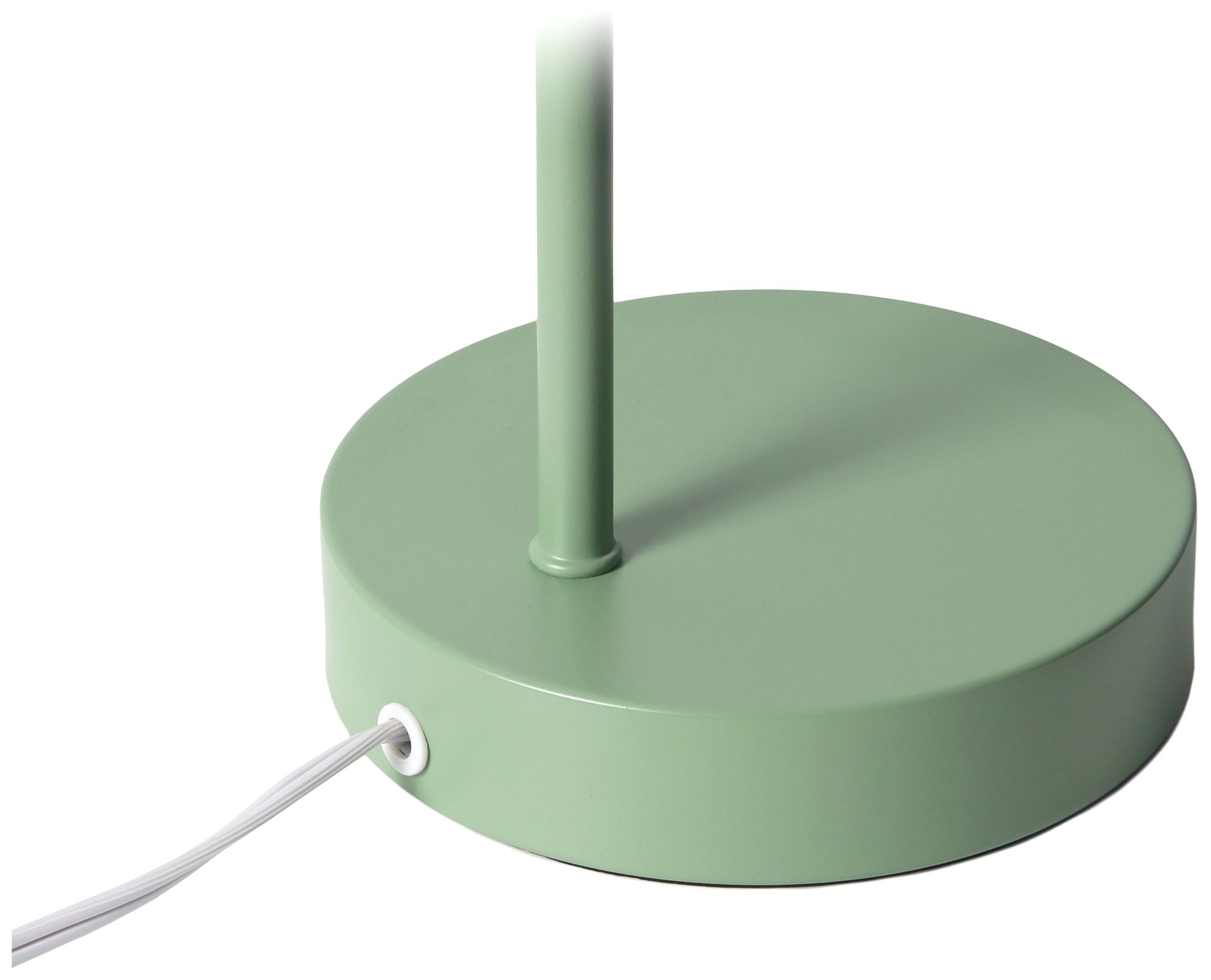 Simple Designs 16" Metal Looped Desk Task Lamp, Adj Shade, Sage Green