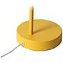 Simple Designs 16" Metal Looped Desk Task Lamp, Adj Shade, Yellow