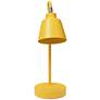 Simple Designs 16" Metal Looped Desk Task Lamp, Adj Shade, Yellow