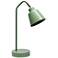 Simple Designs 16" Sleek Essentials Adj Metal Desk Task Lamp, Sage Green