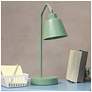 1_Simple Designs 16" Sleek Essentials Adj Metal Desk Task Lamp, Sage Green