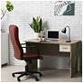 6_Simple Designs 16" Sleek Essentials Adjustable Metal Desk Task Lamp, Black more views