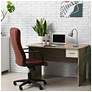 6_Simple Designs 16" Sleek Essentials Adjustable Metal Desk Task Lamp, Gray more views