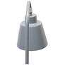 7_Simple Designs 16" Sleek Essentials Adjustable Metal Desk Task Lamp, Gray more views