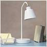 1_Simple Designs 16" Sleek Essentials Adjustable Metal Desk Task Lamp, White