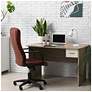6_Simple Designs 16" Sleek Essentials Adjustable Metal Desk Task Lamp, White more views
