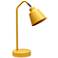 Simple Designs 16" Sleek Essentials Adjustable Metal Desk Task Lamp, Yellow
