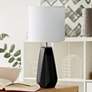 Simple Designs 17 1/2" High Black Accent Table Lamp