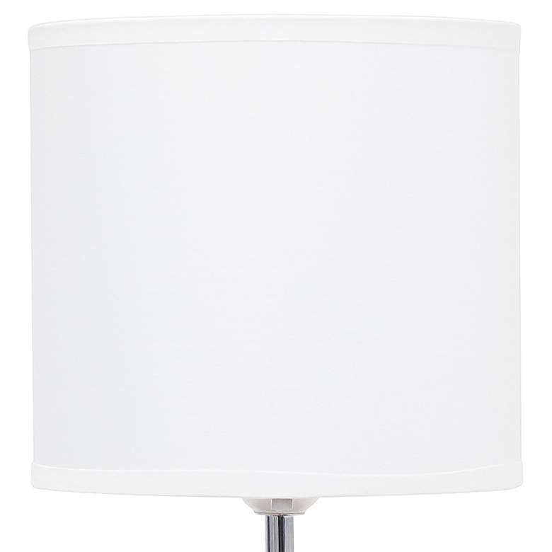 Image 3 Simple Designs 17 1/2" High Black Accent Table Lamp more views
