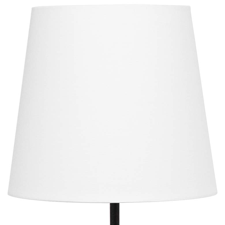 Image 3 Simple Designs 17 1/4"H Bronze Chess Horse Accent Table Lamp more views