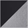 6_Simple Designs 19 1/4" High Black and Gray Wood Accent Table Lamp more views
