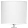 3_Simple Designs 20 1/2" Off-White Ceramic Accent Table Desk Lamp more views