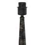 5_Simple Designs 22 3/4" Bronze Candlestick Ceramic Accent Table Lamp more views