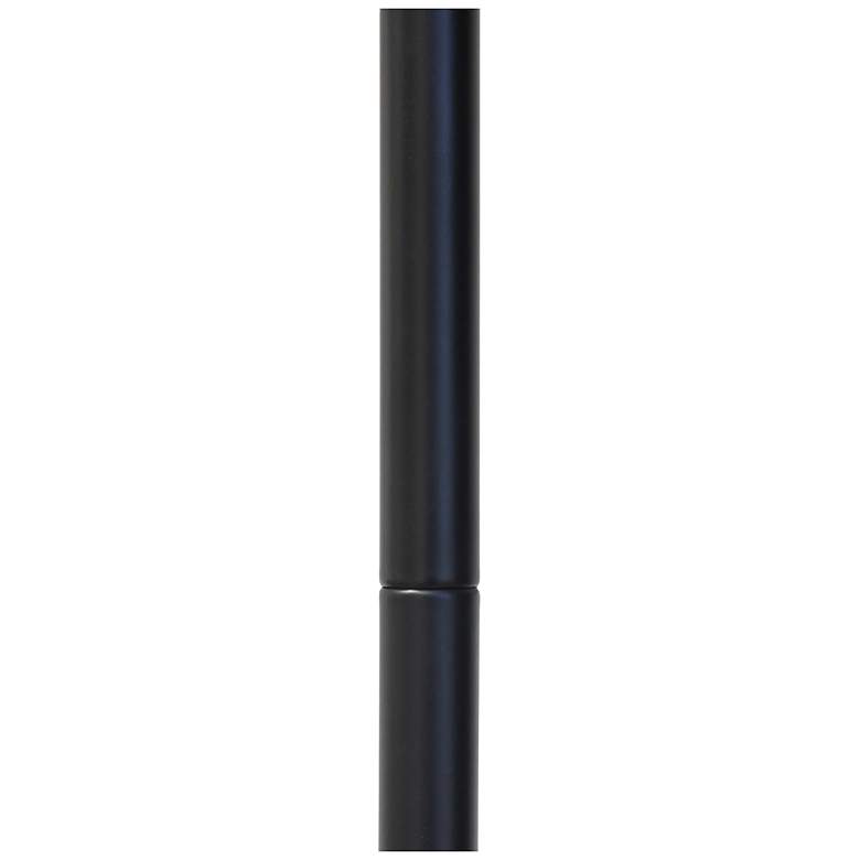 Image 7 Simple Designs 54.72" Sleek Essentials Adjustable Metal Floor Lamp, Black more views
