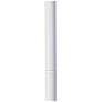 7_Simple Designs 54.72" Sleek Essentials Adjustable Metal Floor Lamp, White more views