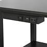 6_Simple Designs 57" Black End Table Floor Lamp with USB and Outlet more views