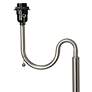 5_Simple Designs 57" White End Table Floor Lamp with USB and Outlet more views
