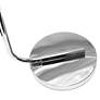 6_Simple Designs 63" High Modern Clear Glass and Chrome Floor Lamp more views