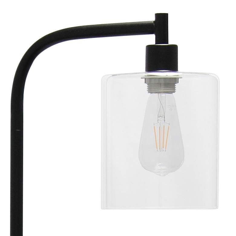 Image 3 Simple Designs 63" Modern Black Iron Floor Lamp more views