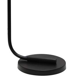 Image4 of Simple Designs 63" Modern Black Iron Floor Lamp more views