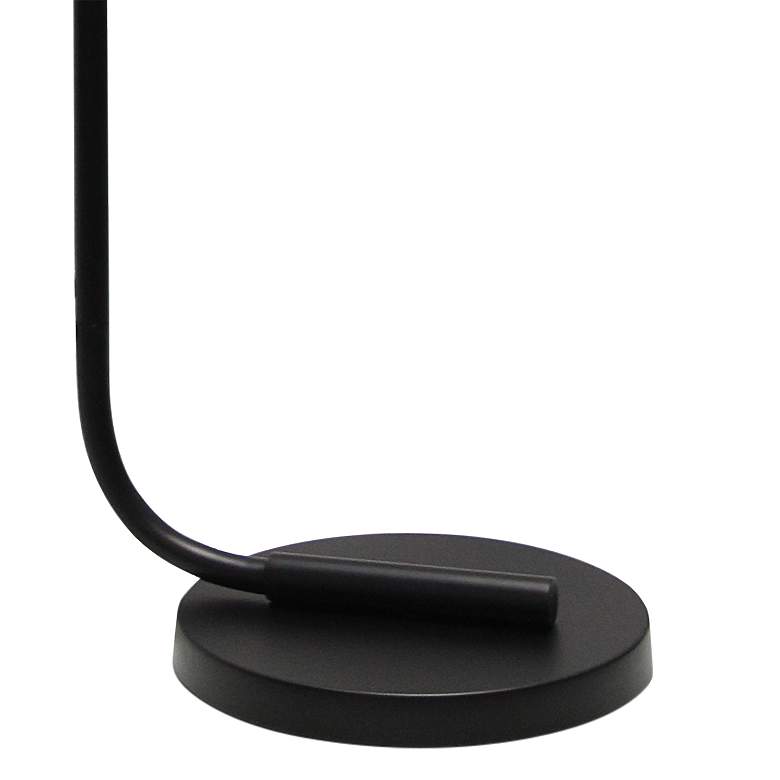 Image 4 Simple Designs 63" Modern Black Iron Floor Lamp more views