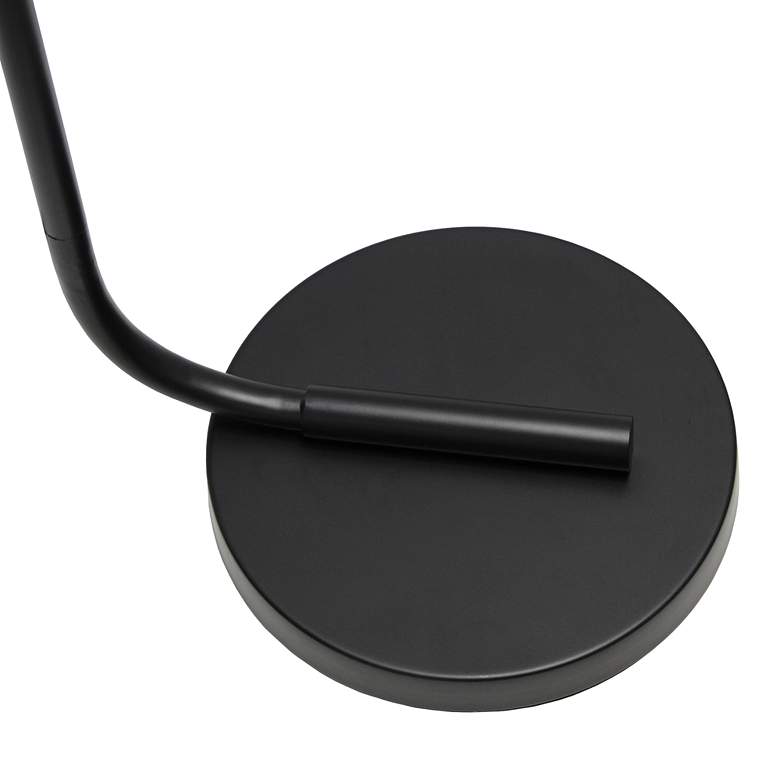 Image 7 Simple Designs 63" Modern Black Iron Floor Lamp more views