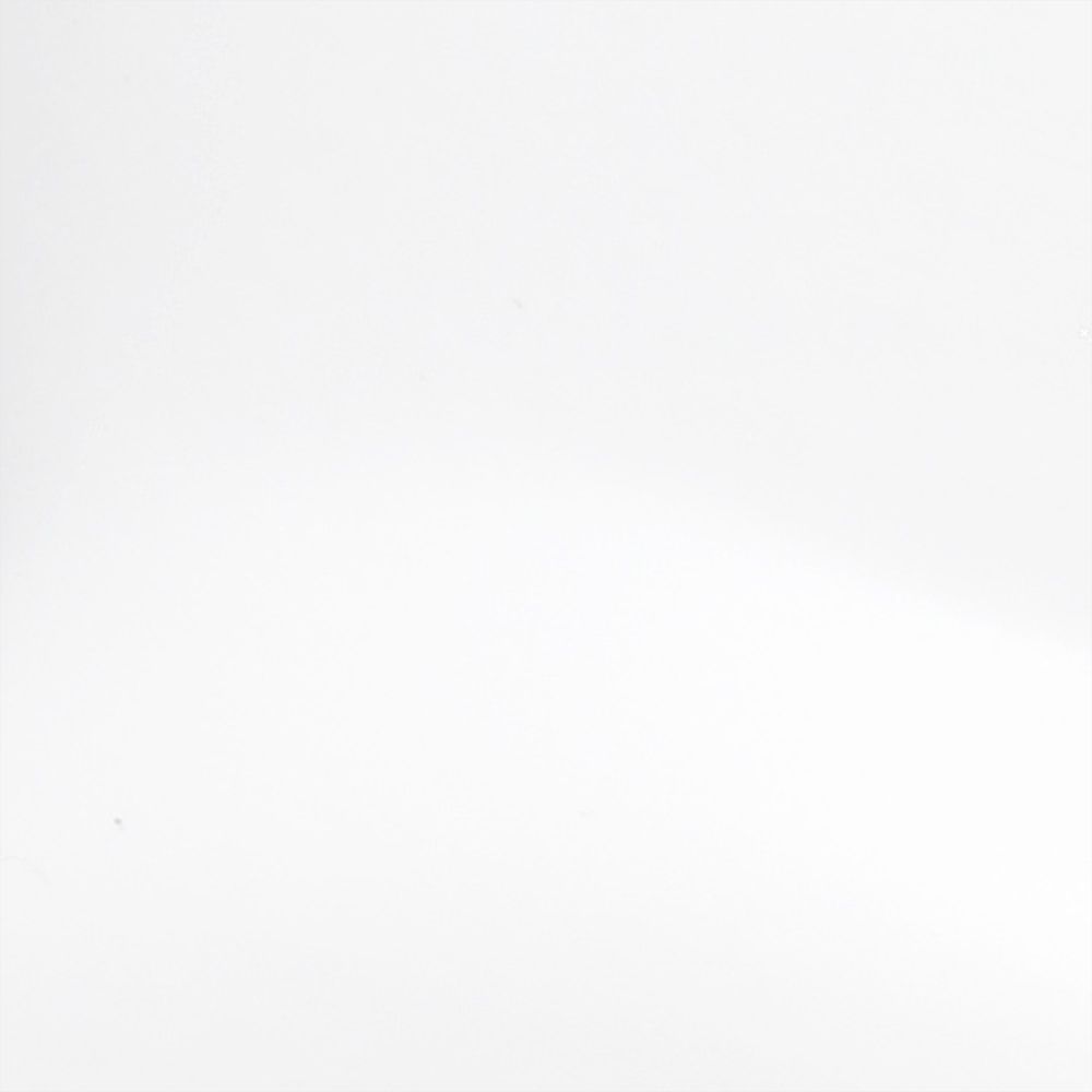 Simple Designs 63" Modern Clear Glass and White Floor Lamp