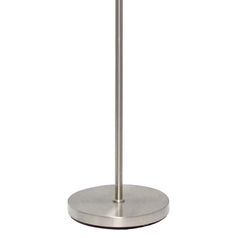 Image 5 Simple Designs 66 inch High Brushed Nickel 2-Light Tree Floor Lamp more views