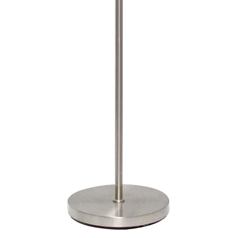 Image 5 Simple Designs 66" High Brushed Nickel 2-Light Tree Floor Lamp more views