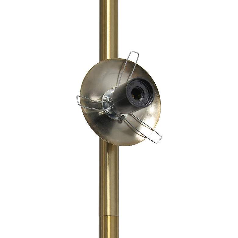 Image 6 Simple Designs 66" High Modern Gold 2-Light Tree Floor Lamp more views