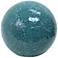 Simple Designs 7 3/4" High Teal Mosaic Ceramic Ball Accent Table Lamp