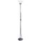 Simple Designs 71" High Silver Metal Torchiere Floor Lamp
