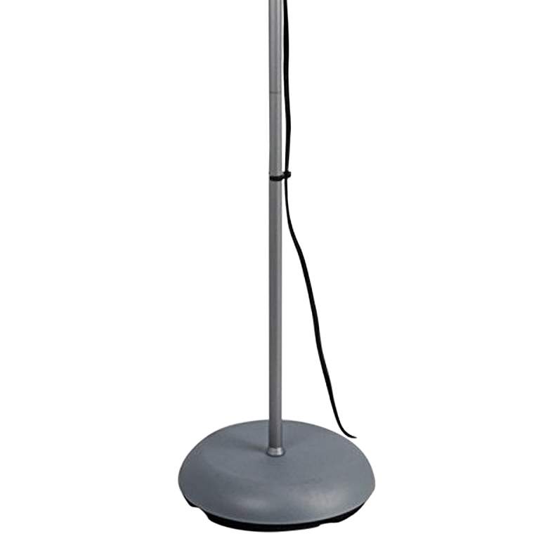 Image 4 Simple Designs 71" High Silver Metal Torchiere Floor Lamp more views