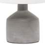 Thumbnail4 of Simple Designs 9 1/2"H Gray Bocksbeutal Accent Table Lamp more views