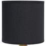 Simple Designs 9 1/4" High Gold Drip Accent Table Lamp