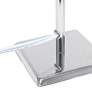 Thumbnail3 of Simple Designs 9 3/4"H Black Shade Chrome Accent Table Lamp more views