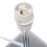 Thumbnail4 of Simple Designs 9 3/4"H Black Shade Chrome Accent Table Lamp more views