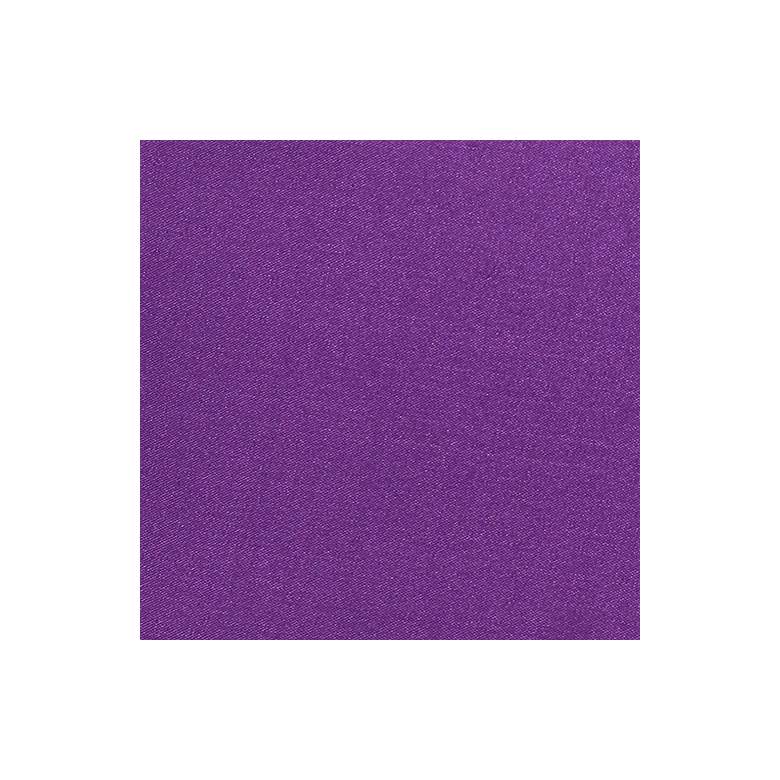 Image 5 Simple Designs 9 3/4"H Purple Shade Chrome Accent Table Lamp more views