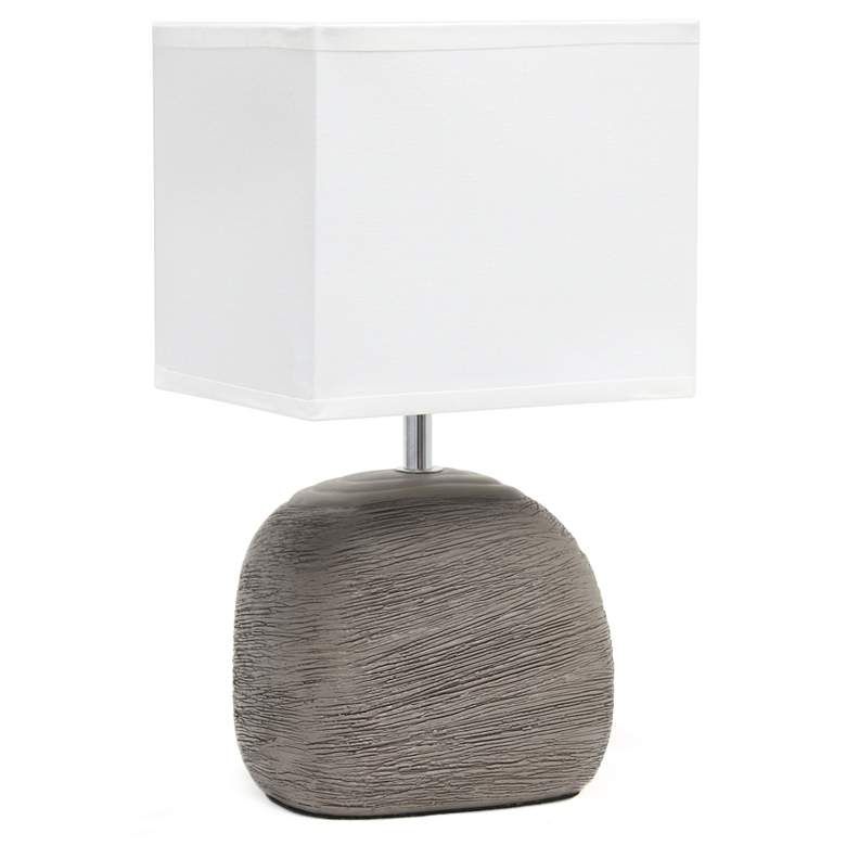 Image 1 Simple Designs Bedrock Table Lamp
