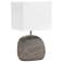 Simple Designs Bedrock Table Lamp