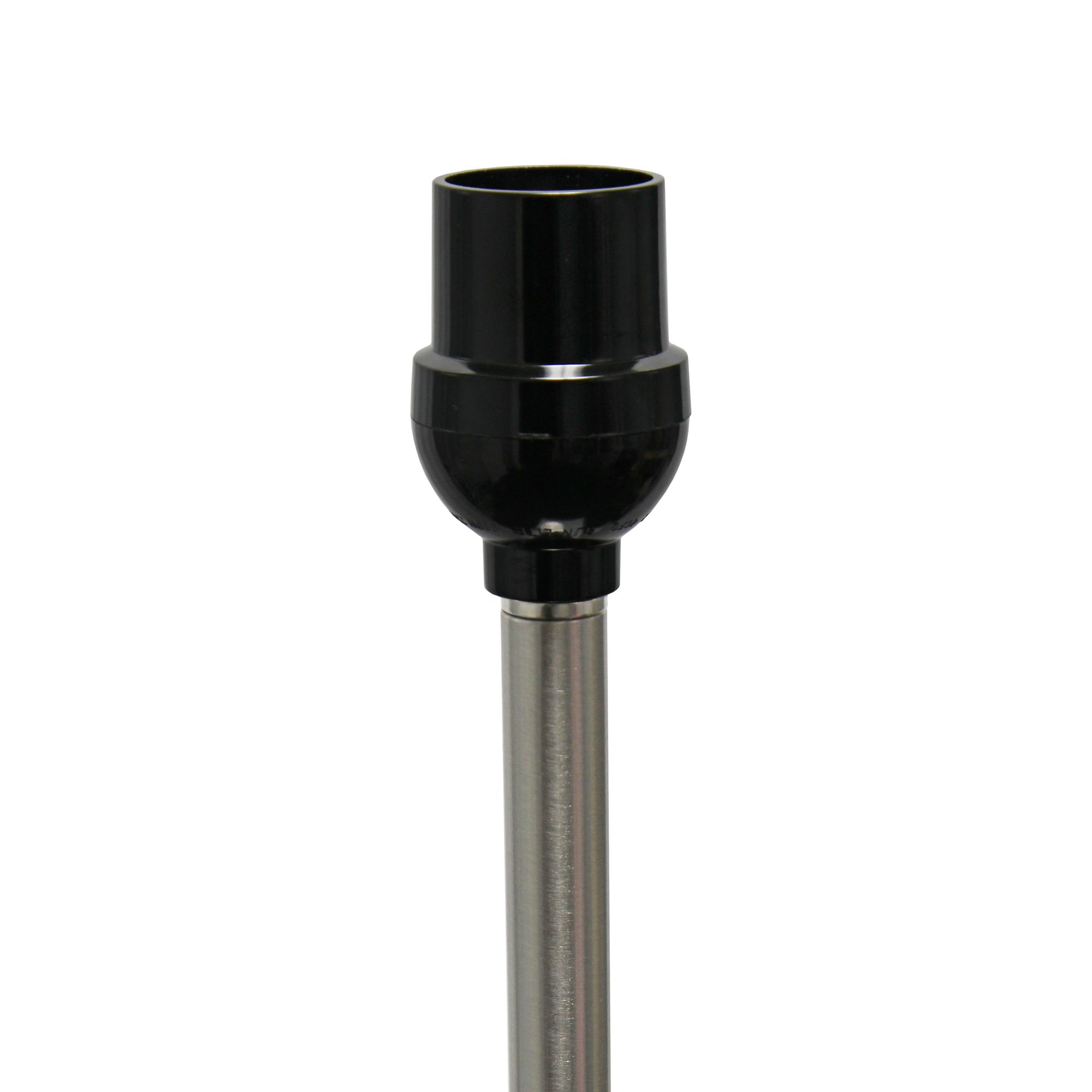 Simple Designs Brushed Nickel Floor Lamp in scene