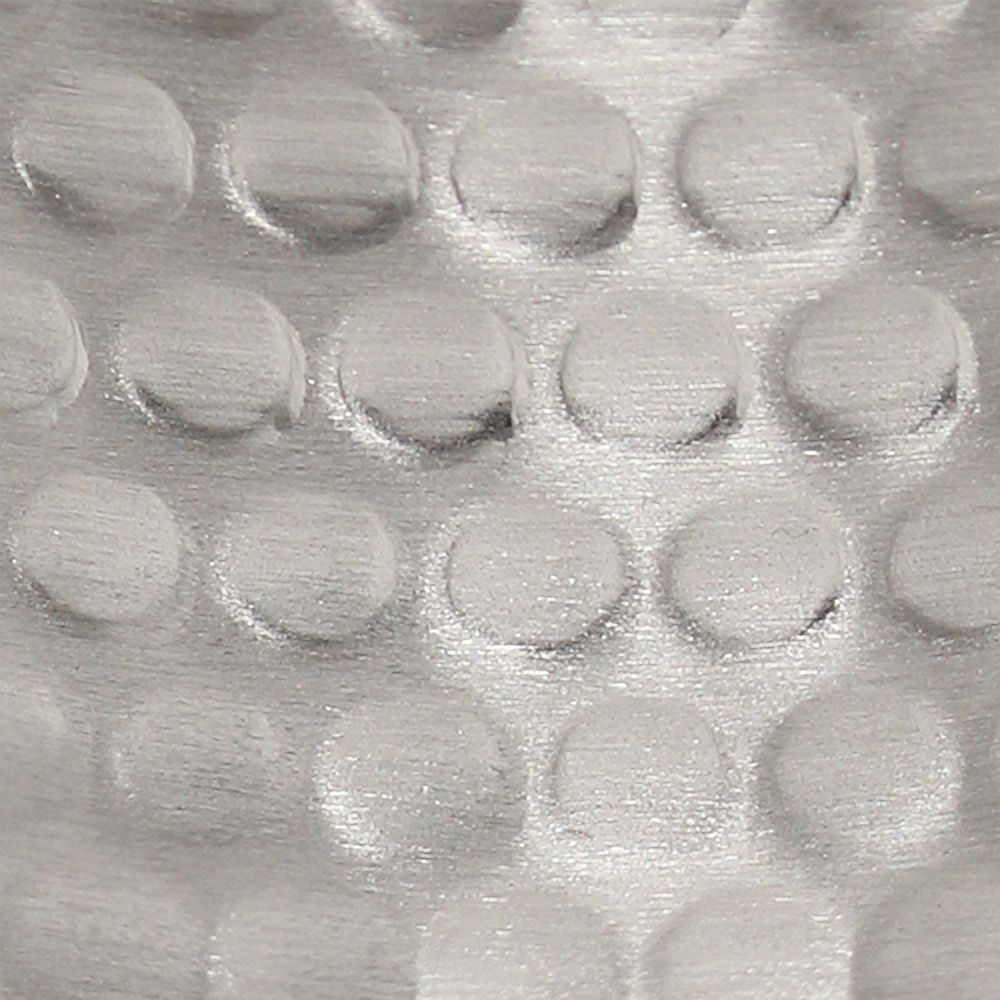 Simple Designs Brushed Nickel Metal Table Lamp with Organizer and USB Port