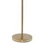 Simple Designs Gold 2-Light Tree Floor Lamp