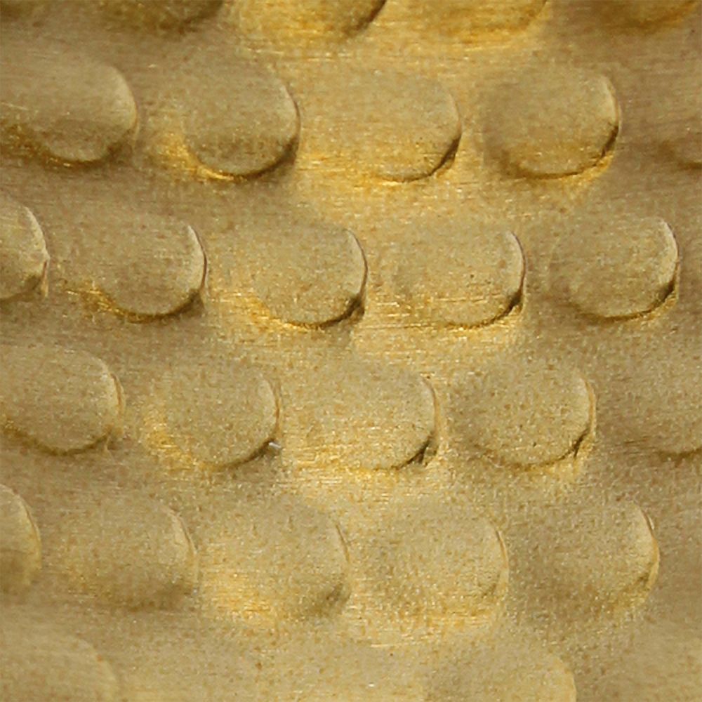 Simple Designs Gold Hammered Metal Table Lamp with Organizer and USB Port