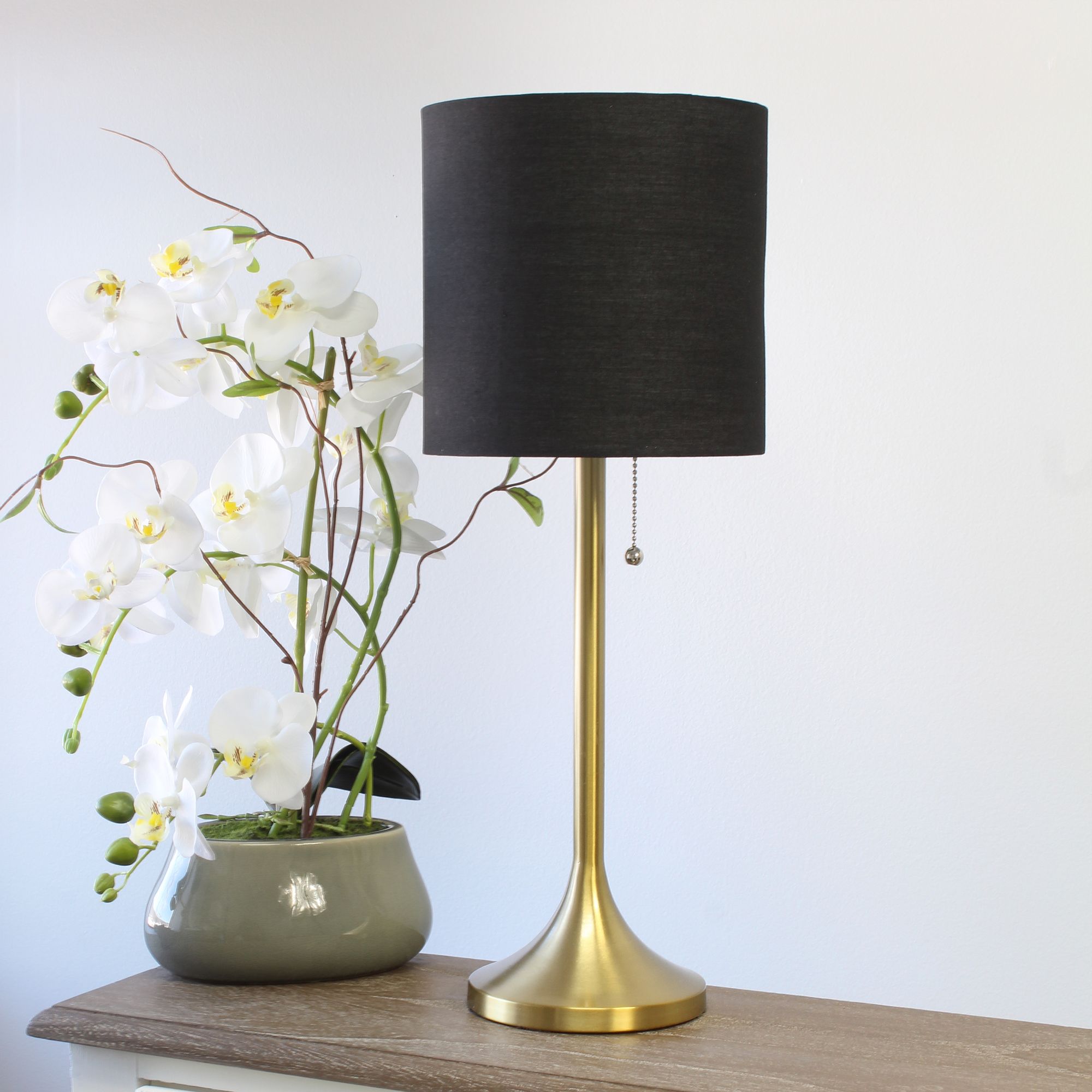 bedside lamps black and gold