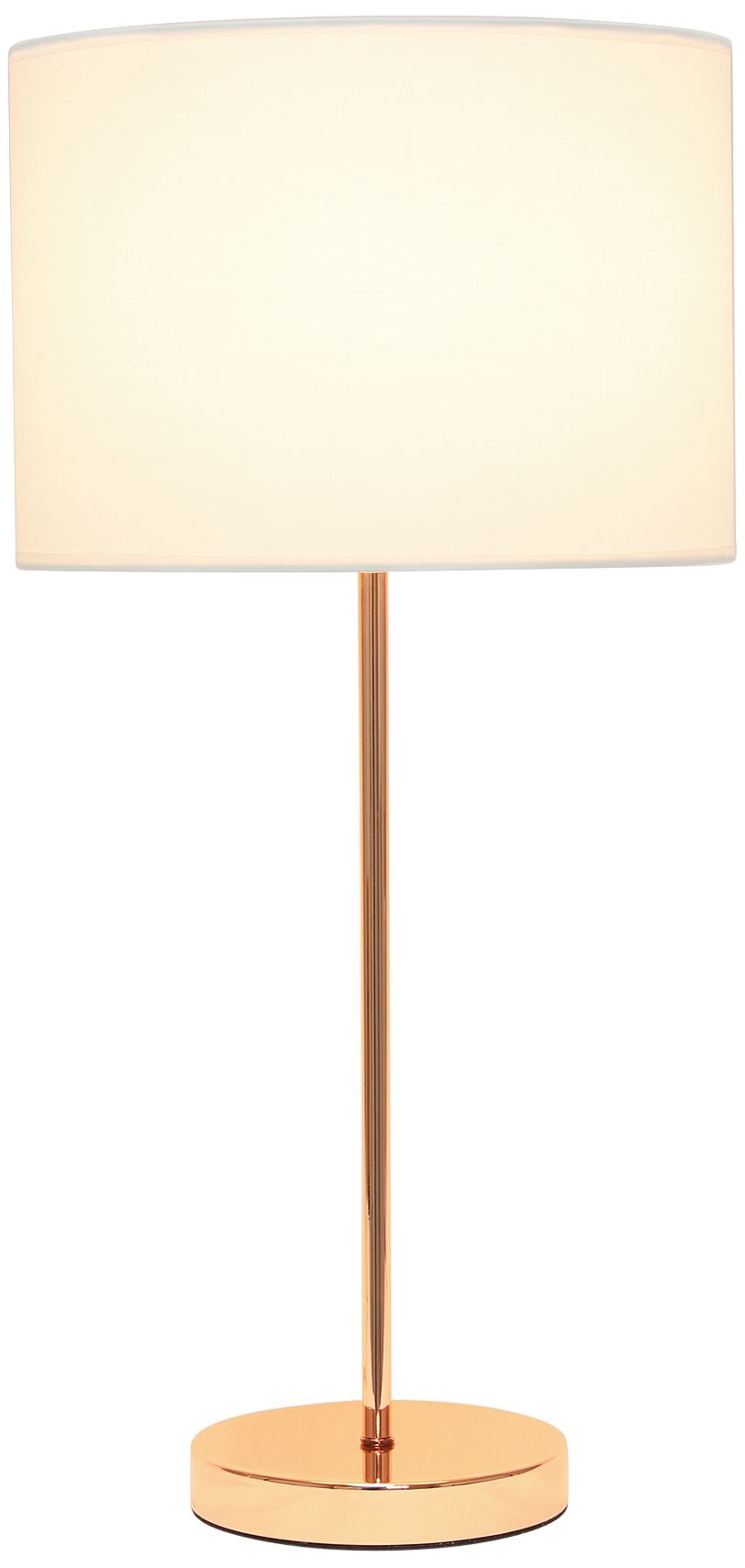 gold stick table lamp