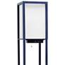 Thumbnail3 of Simple Designs Navy 3-Self Etagere Floor Lamp with USB Ports and Outlet more views