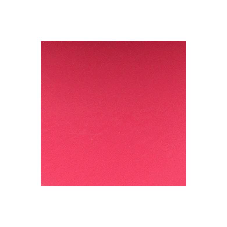 Image 7 Simple Designs Prism 10 1/2"H Pink Round Accent Table Lamp more views